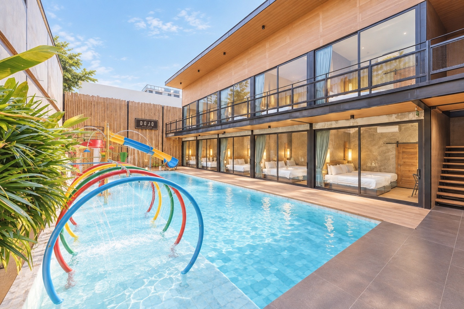 DOJO POOL VILLA Grand Water Park 14 Bedrooms | V4